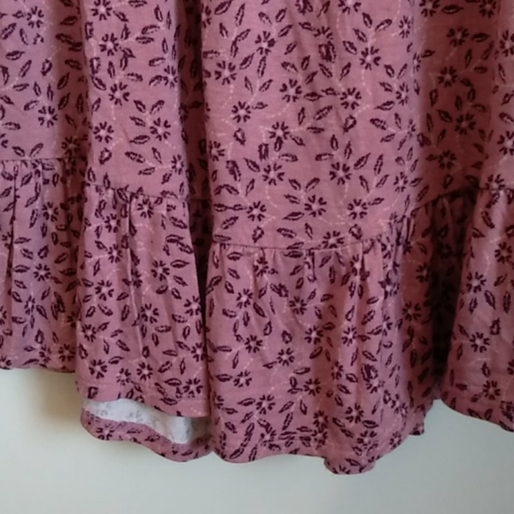 Style and Co pink/purple floral blouse size S - Picture 6 of 8